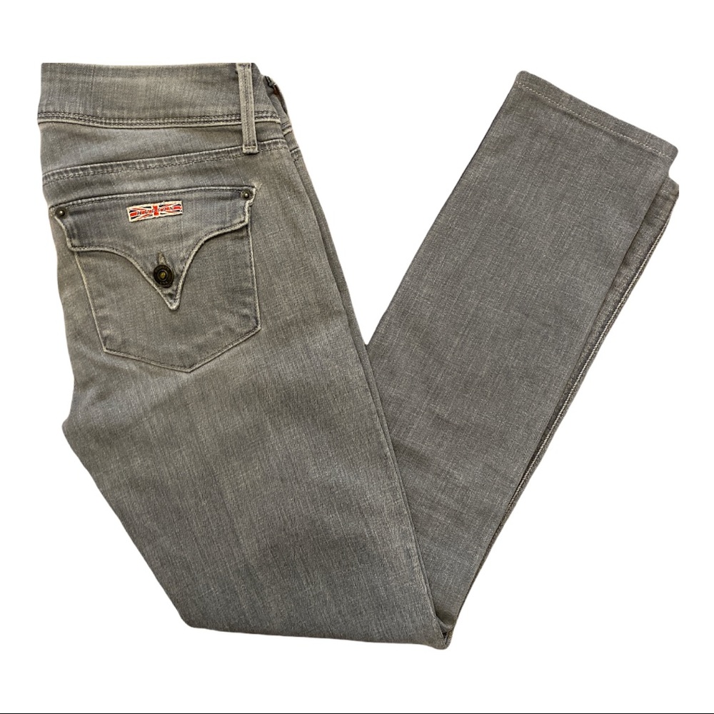 HUDSON Grey Skinny Jeans Size 25